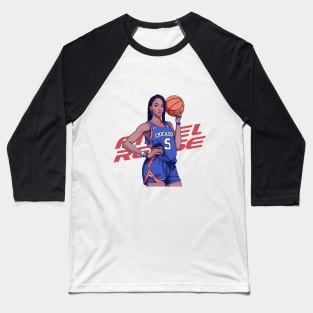 Angel Reese Cartoon Baseball T-Shirt